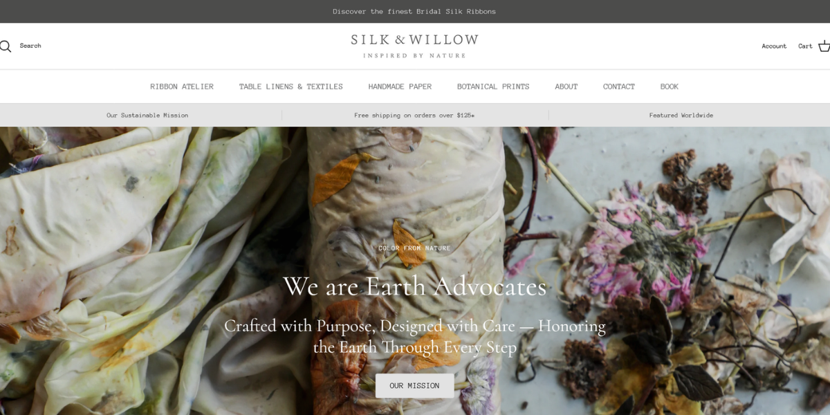 Silk & Willow E-Commerce Store
